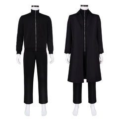 Cosplay Costume Chihiro Rokuhira Kagurabachi(2027) Anime Cosplay Tenue Noire Homme