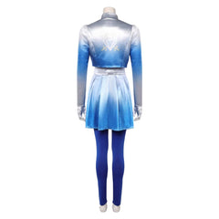 Cosplay Costume Chloe Descendants: Wicked Wonderland(2026) Film Cosplay Tenue Bleue et Blanche Femme