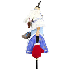 Cosplay Costume Christmas Rem RE0(2026) Anime Cosplay Tenue de Noël Bleue Femme
