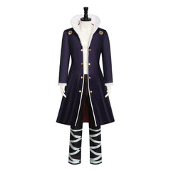 Cosplay Costume Chrollo Lucilfer Hunter x Hunter Anime Cosplay Tenue Noire Homme