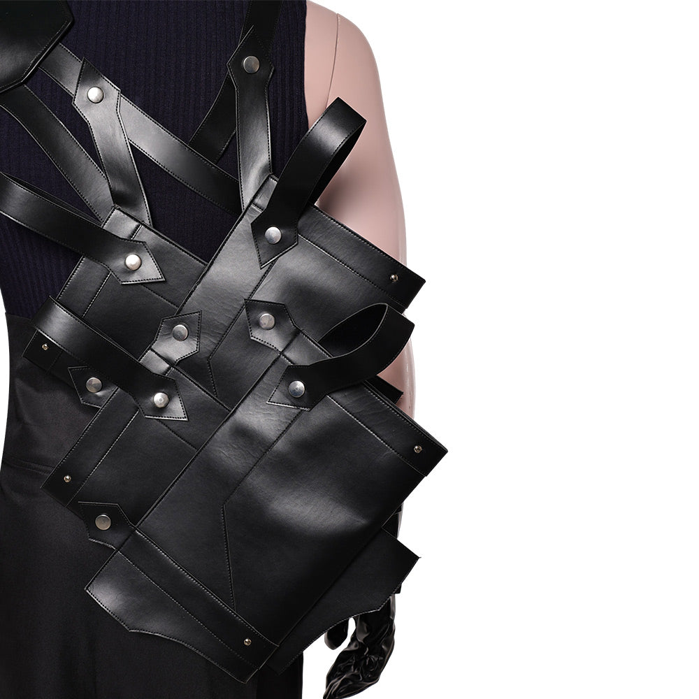 Cosplay Costume Cloud Final Fantasy VII : Advent Children Jeu Cosplay Tenue Noire Homme