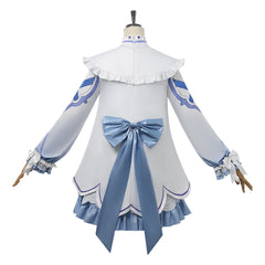 Cosplay Costume Columbina Genshin Impact Jeu Cosplay Tenue Blanche Femme