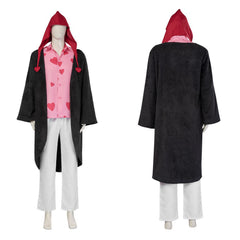 Cosplay Costume Corazon One Piece Live Action 2(2026) TV Cosplay Tenue Rose Homme