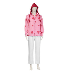 Cosplay Costume Corazon One Piece Live Action 2(2026) TV Cosplay Tenue Rose Homme