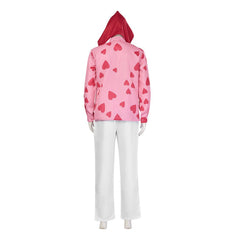 Cosplay Costume Corazon One Piece Live Action 2(2026) TV Cosplay Tenue Rose Homme