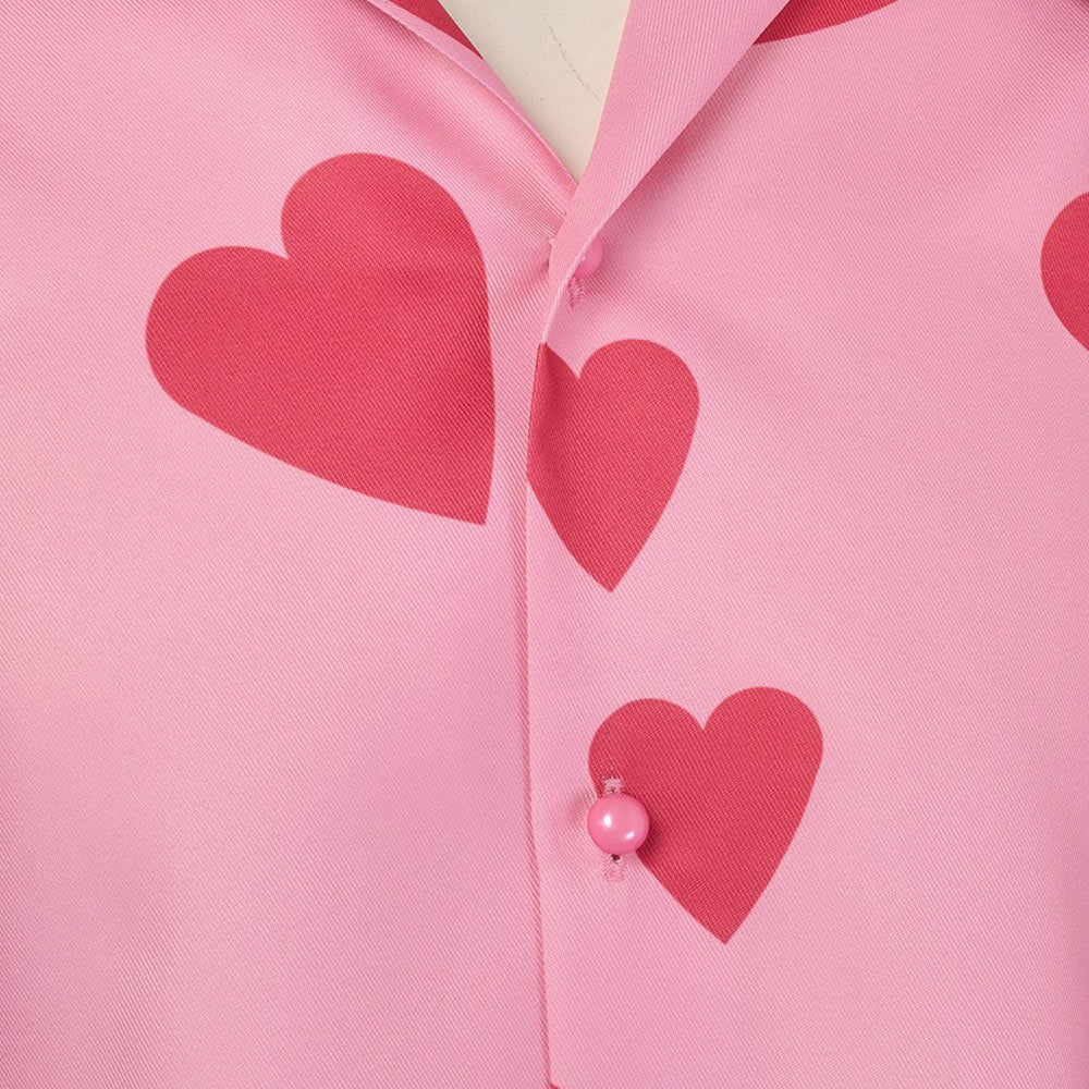 Cosplay Costume Corazon One Piece Live Action 2(2026) TV Cosplay Tenue Rose Homme