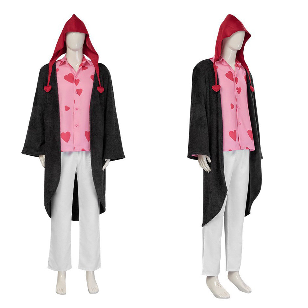 Cosplay Costume Corazon One Piece Live Action 2(2026) TV Cosplay Tenue Rose Homme