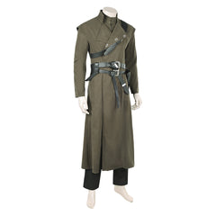 Cosplay Costume Corlys Velaryon The Sea Snake House of the Dragon 3(2026) Tenue Médiévale Verte Homme