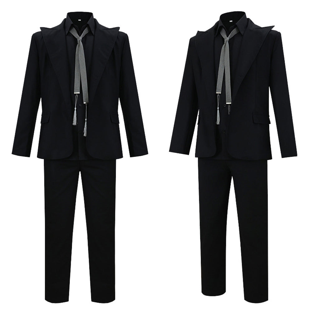 Cosplay Costume Crowley Good Omens 3(2026) Film Cosplay Tenue Noire Homme