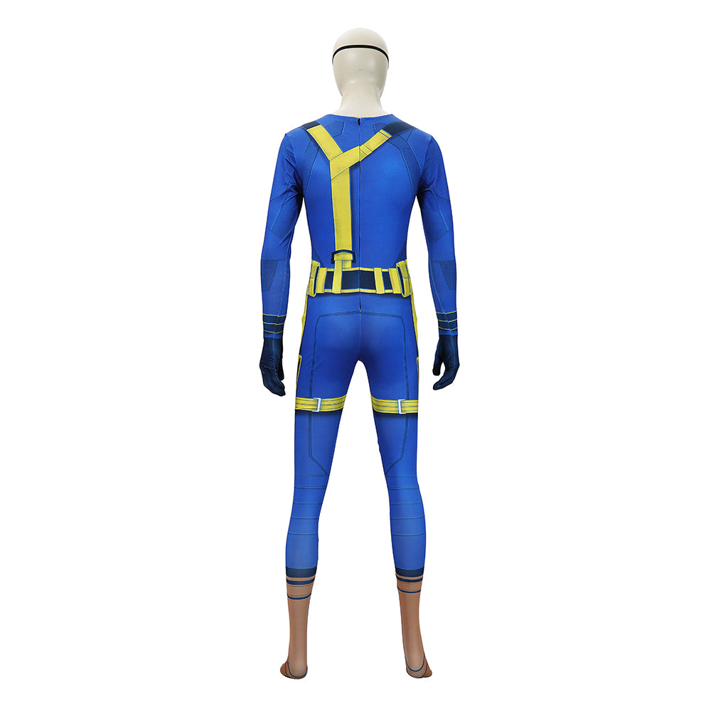 Cosplay Costume Cyclops Avengers 5(2026) Film Cosplay Combinaison Bleue Homme