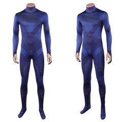 Cosplay Costume D Cyberpunk: Edgerunners 2(2026) TV Cosplay Combinaison Bleue Homme