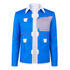 Cosplay Costume D Cyberpunk: Edgerunners 2(2026) TV Cosplay Veste Bleue Homme