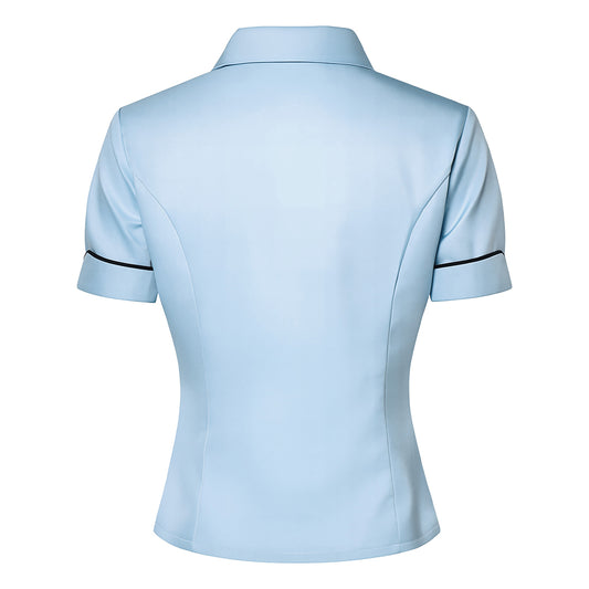 Cosplay Costume Daehan Uniforme Scolaire Teach You a Lesson(2026) TV Cosplay Chemise Bleue Femme