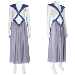Cosplay Costume Daenerys Targaryen House of the Dragon 3(2026) TV Cosplay Robe Grise Femme