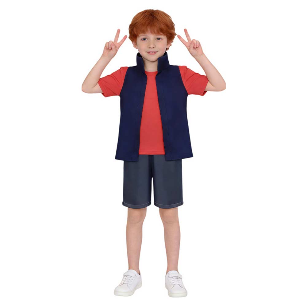 Cosplay Costume Dipper Pines Gravity Falls TV Cosplay Tenue Rouge Enfant