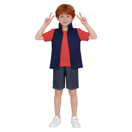 Cosplay Costume Dipper Pines Gravity Falls TV Cosplay Tenue Rouge Enfant