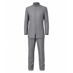 Cosplay Costume Dr. Evil Austin Powers Film Cosplay Tenue Grise Homme