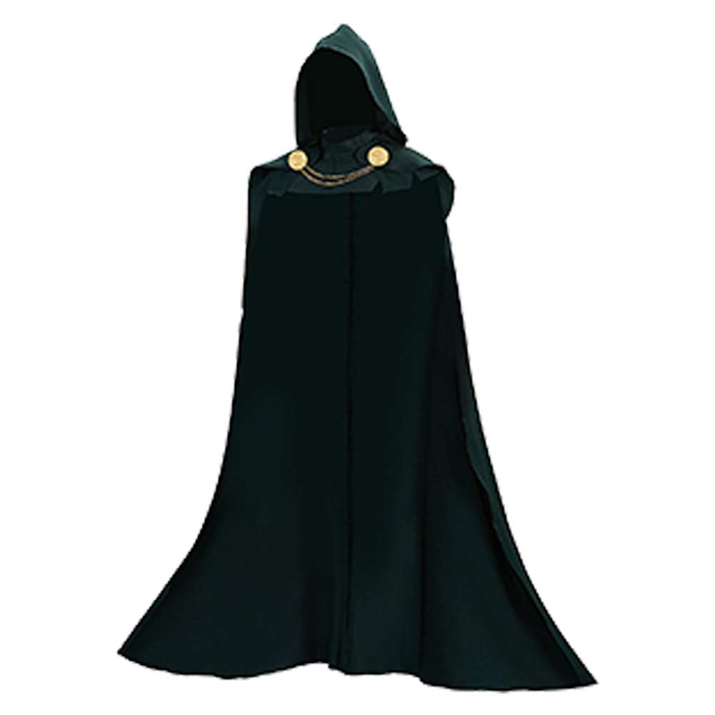 Cosplay Costume Dr.Doom Avengers 5(2026) Film Cosplay Cape Verte Homme