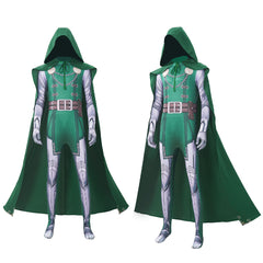 Cosplay Costume Dr.Doom Avengers 5(2026) Film Cosplay Combinaison Verte Homme