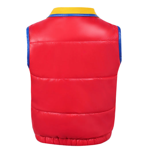 Cosplay Costume Dustin Henderson Stranger Things: Tales from '85(2026) TV Cosplay Gilet Rouge Enfant