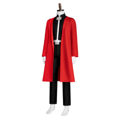 Cosplay Costume Edward Elric Fullmetal Alchemist Anime Cosplay Tenue Rouge Homme
