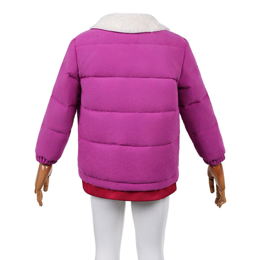 Cosplay Costume Eleven Stranger Things: Tales from '85(2026) TV Cosplay Veste Violette Femme
