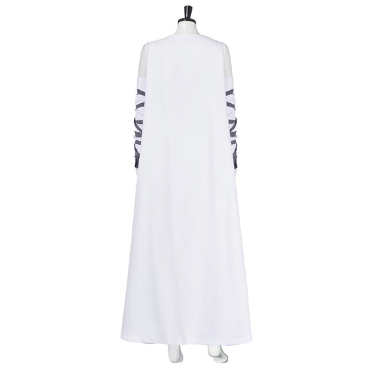 Cosplay Costume Elizabeth Frankenstein Fillm Cosplay Robe Blanche Femme