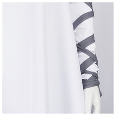 Cosplay Costume Elizabeth Frankenstein Fillm Cosplay Robe Blanche Femme