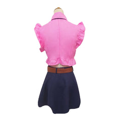 Cosplay Costume Elizabeth Liones The Seven Deadly Sins: Origin(2026) Jeu Cosplay Tenue Rose et Bleue Femme