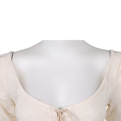 Cosplay Costume Elizabeth Swann Pirates of The Caribbean Film Robe Blanche Femme