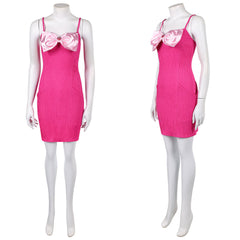 Cosplay Costume Elle Woods La Revanche d'Une Blonde Film Cosplay Robe Rose Femme