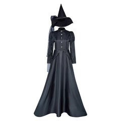 Cosplay Costume Elphaba Wicked Film Cosplay Robe Noire Femme