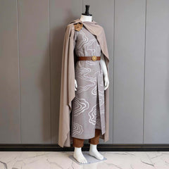 Cosplay Costume Elrond The Lord of the Rings(2026) Film Cosplay Tenue Grise Homme