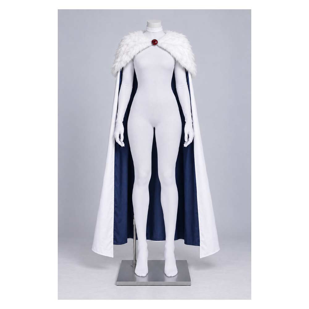 Cosplay Costume Emma Frost X-Men '97 Saison 2(2026) TV Cosplay Tenue Blanche Femme  