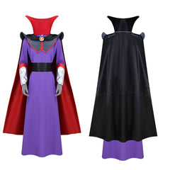 Cosplay Costume Emperor Zurg Film Cosplay Tenue Violette Homme