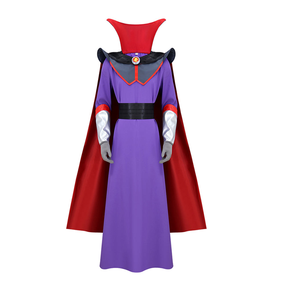 Cosplay Costume Emperor Zurg Film Cosplay Tenue Violette Homme