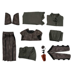Cosplay Costume Enfant Odysseus The Odyssey(2026) Film Cosplay Tenue Brune