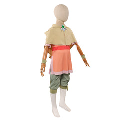 Cosplay Costume Enfant Pavi Avatar: Seven Havens(2026) TV Cosplay Tenue Beige et Orange