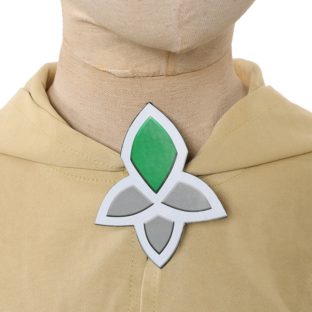 Cosplay Costume Enfant Pavi Avatar: Seven Havens(2026) TV Cosplay Tenue Beige et Orange