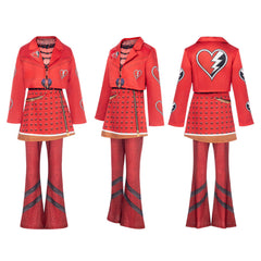 Cosplay Costume Enfant Red Descendants: Wicked Wonderland(2026) Film Cosplay Tenue Rouge