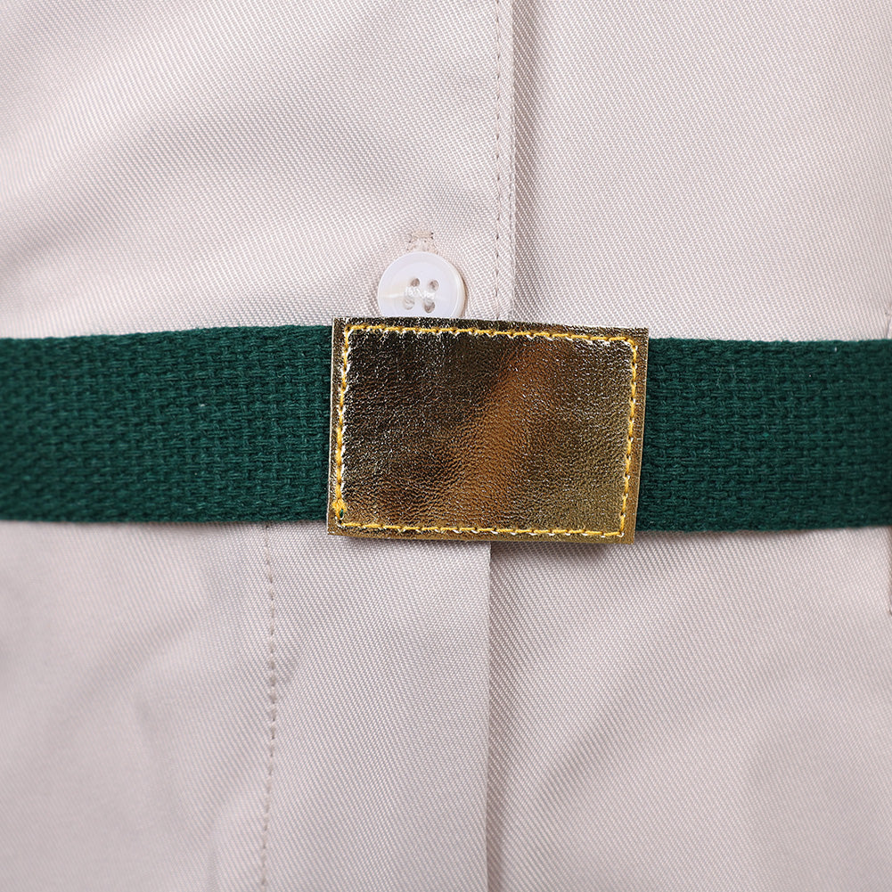 Cosplay Costume Enfant Scout Troop Beverly Hills(1989) Film Cosplay Uniforme Beige et Vert