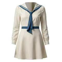 Cosplay Costume Enola Holmes 3(2026) Film Cosplay Robe Blanche Femme