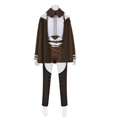 Cosplay Costume Eris Greyrat Mushoku Tensei: Jobless Reincarnation Saison 3(2026) Anime Cosplay Tenue Marron Femme