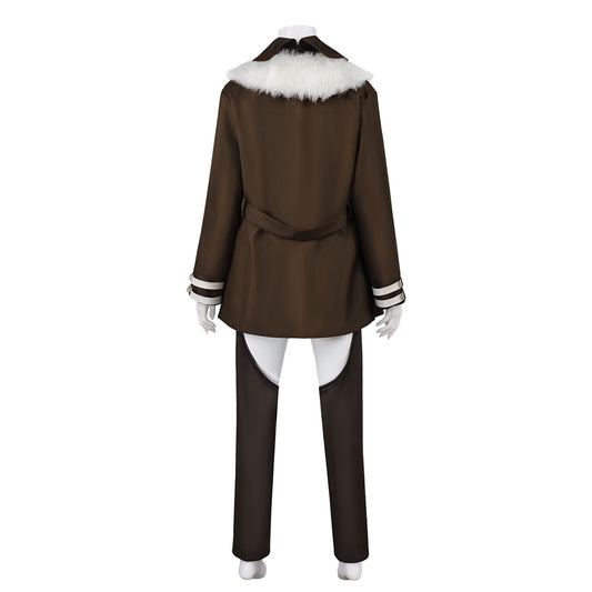 Cosplay Costume Eris Greyrat Mushoku Tensei: Jobless Reincarnation Saison 3(2026) Anime Cosplay Tenue Marron Femme