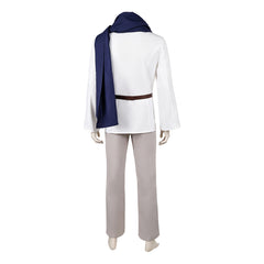 Cosplay Costume Ethan La Guerre des Étoiles: Visions Presents(2026) TV Cosplay Tenue Blanche et Grise Homme