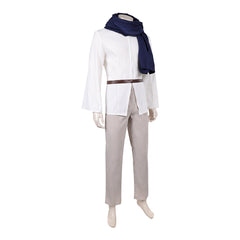 Cosplay Costume Ethan La Guerre des Étoiles: Visions Presents(2026) TV Cosplay Tenue Blanche et Grise Homme