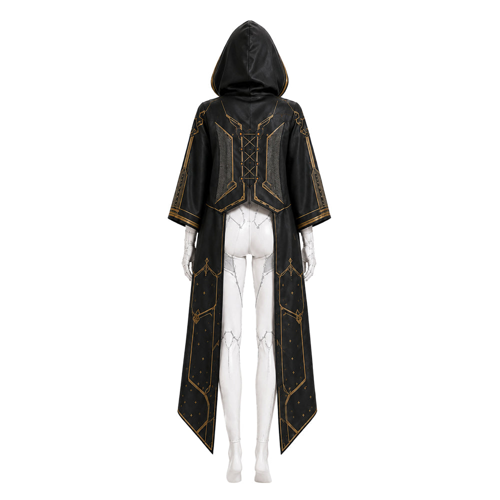 Cosplay Costume Eve Stellar Blade: Blood Rain(2026) Jeu Cosplay Combinaison Noire et Blanche Femme