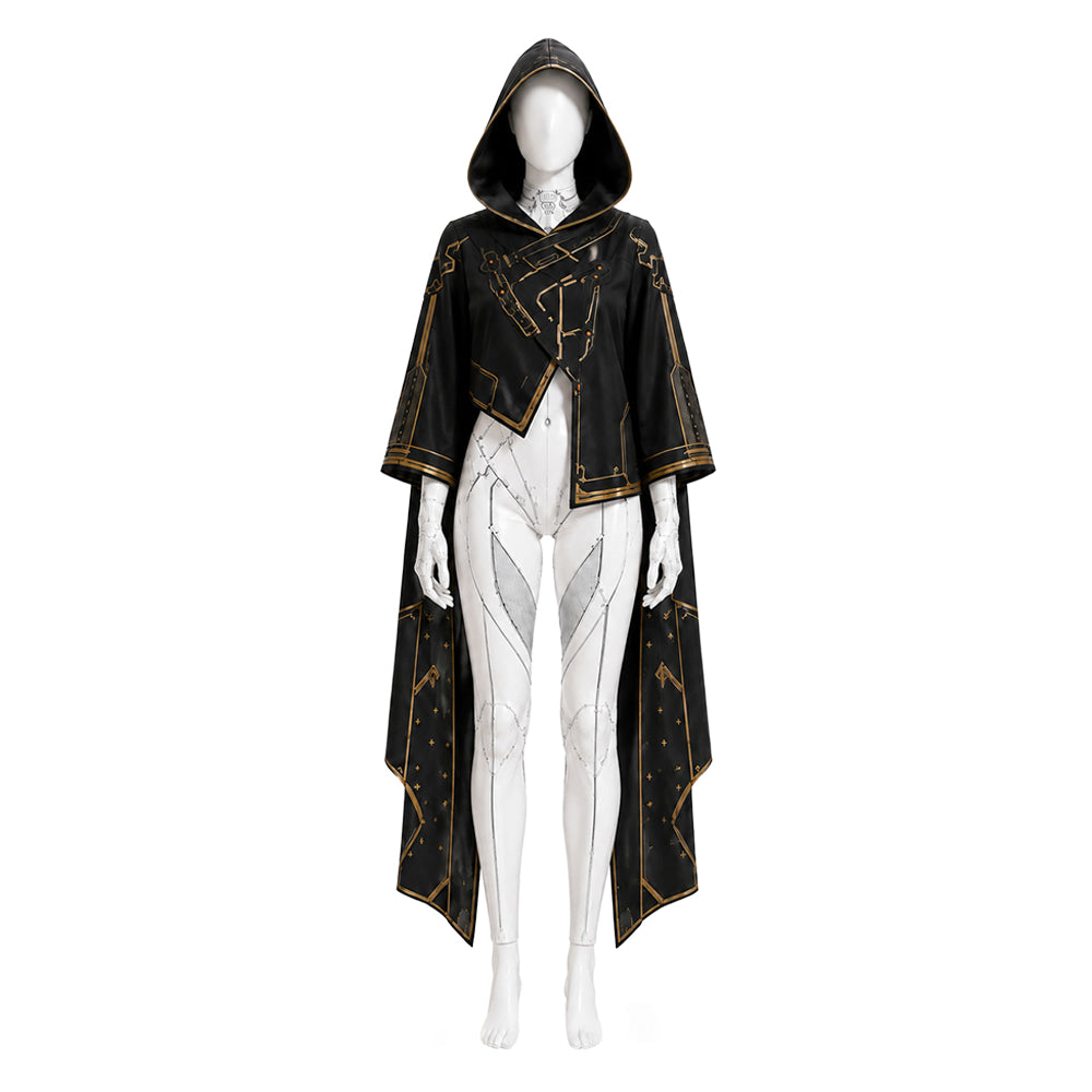 Cosplay Costume Eve Stellar Blade: Blood Rain(2026) Jeu Cosplay Combinaison Noire et Blanche Femme
