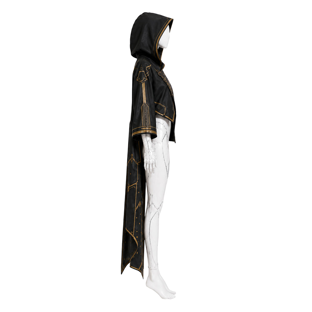 Cosplay Costume Eve Stellar Blade: Blood Rain(2026) Jeu Cosplay Combinaison Noire et Blanche Femme