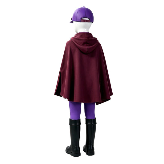 Cosplay Costume Fille Princesse Sofia TV Cosplay Tenue d'Équitation Violette Enfant